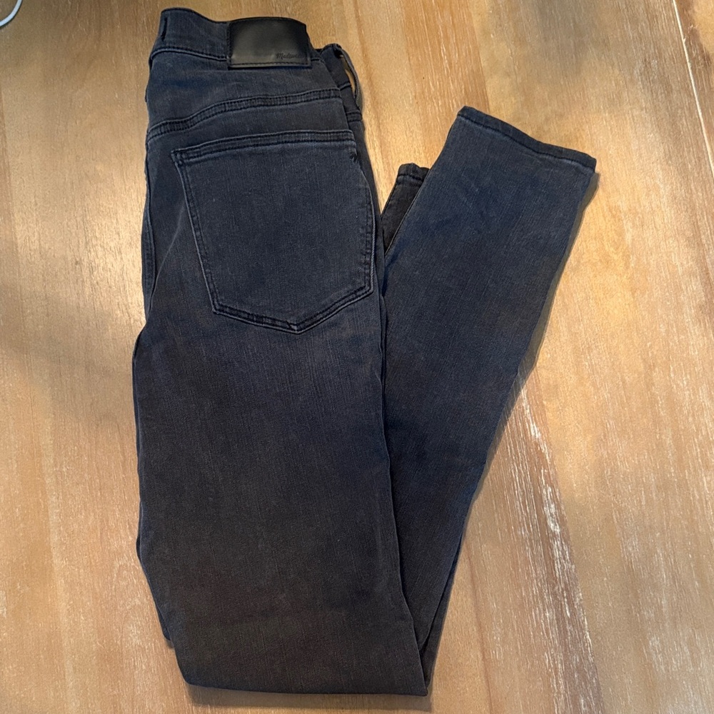 Madewell Women's Charcoal Skinny Jeans